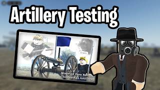 Fedora_Hat64: Artillery Testing Gameplay