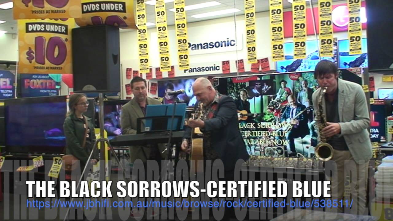JB HI FI MUSIC TV Joe Camilleri and The Black Sorrows Live at JB HI FI