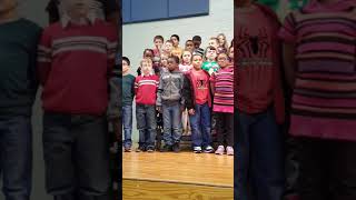 CjL Christmas program 3rd grade