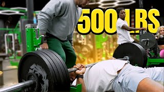 I Bench Pressed 500 Pounds At America's Biggest Gym! | Fusion Gym Review