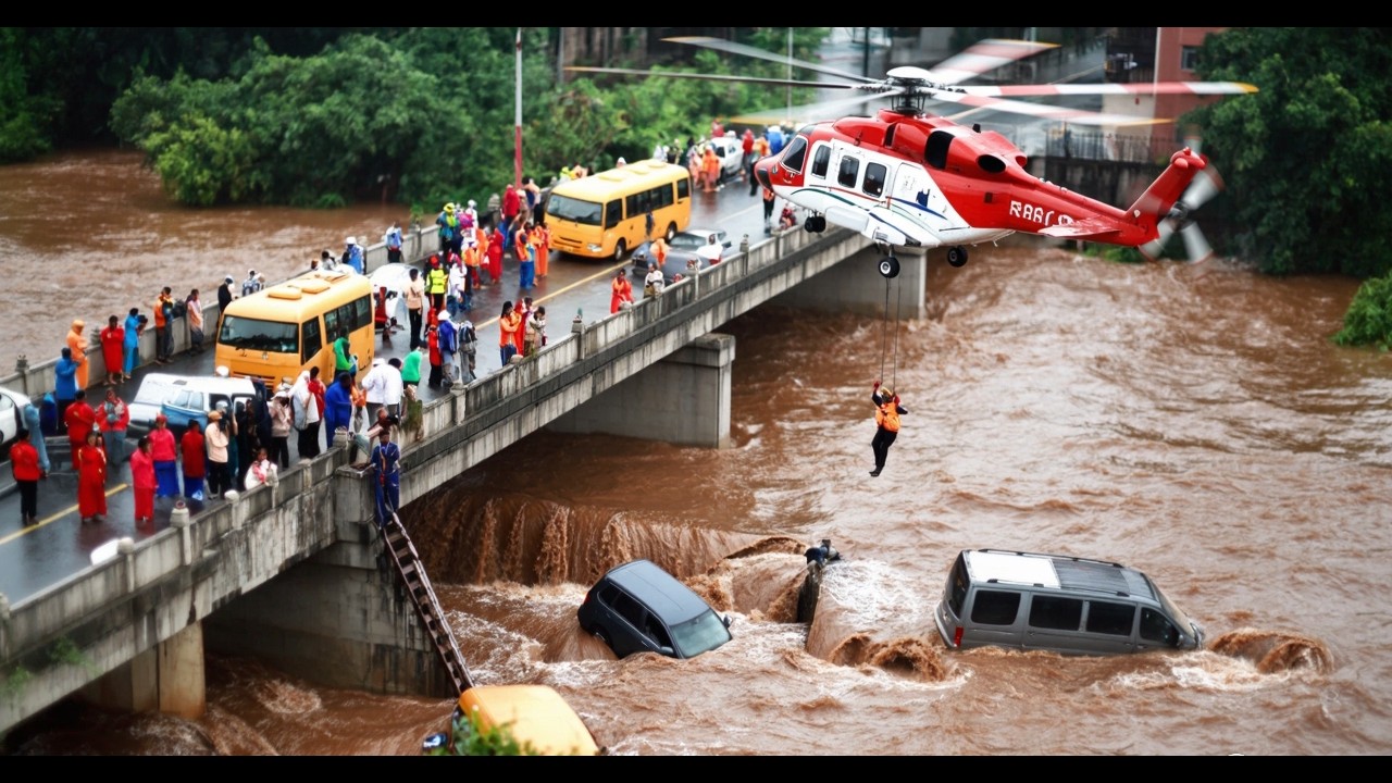 Giga Flood 2025: Mega Typhoon Devastates China’s Coastline | Short Film