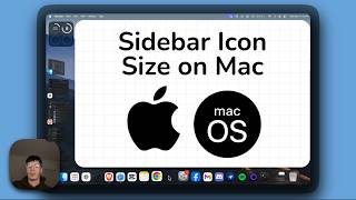 How to Change Sidebar Icon Size on Mac