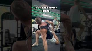 Mobility = strength + flexibility. #gym #fitnessover40 #calisthenics #bodybuilding #flexibilty