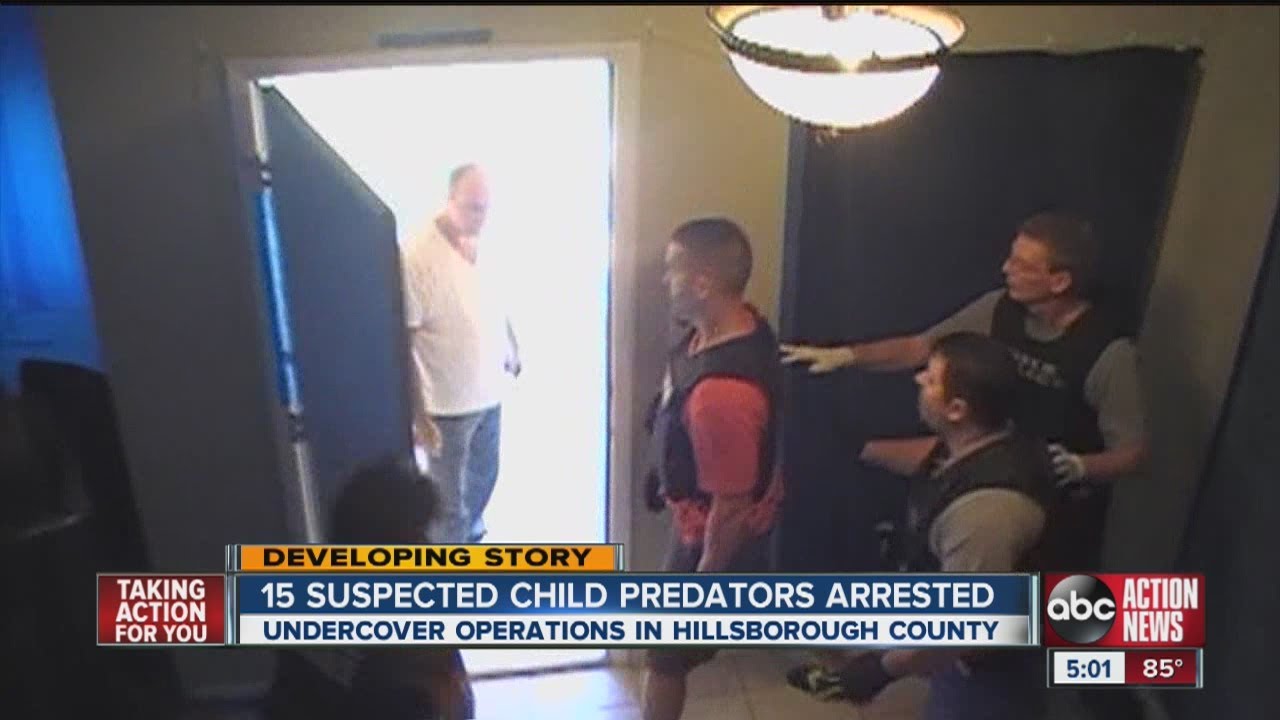 Underage sex sting bust in Hillsborough