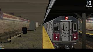 openBVE AM Rush Hour: R142 (5) Train at 149th Street-Grand Concourse