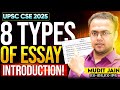 8 Powerful Essay Introductions for UPSC Mains 2025