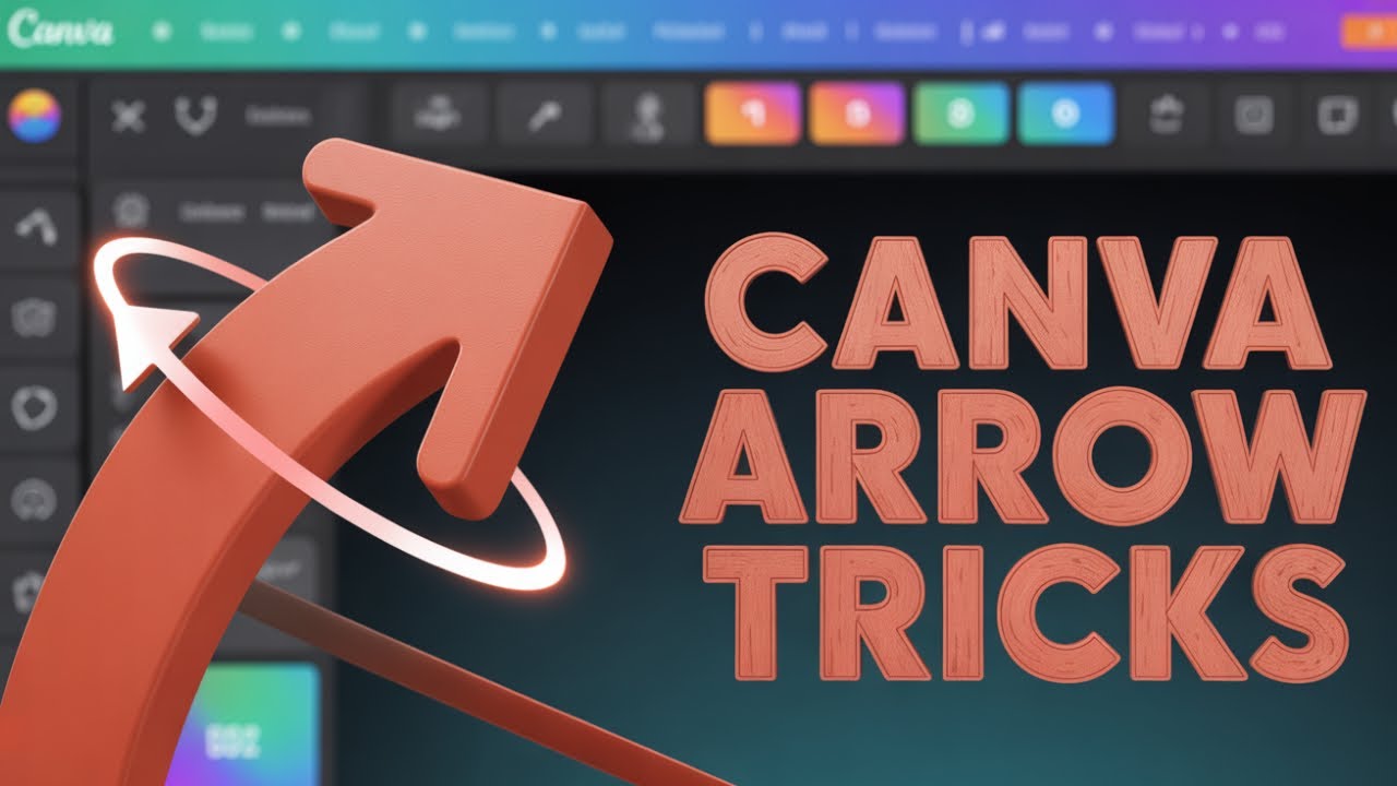 HOW TO FLIP ARROW IN CANVA - YouTube
