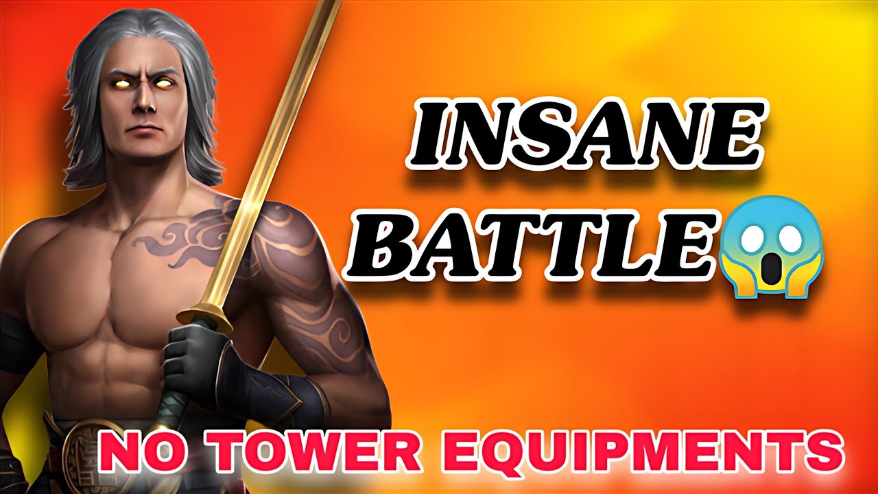 Elder Wind Tower B:140 🌀 No Tower Equipments Challenge!–Mortal Kombat Mobile