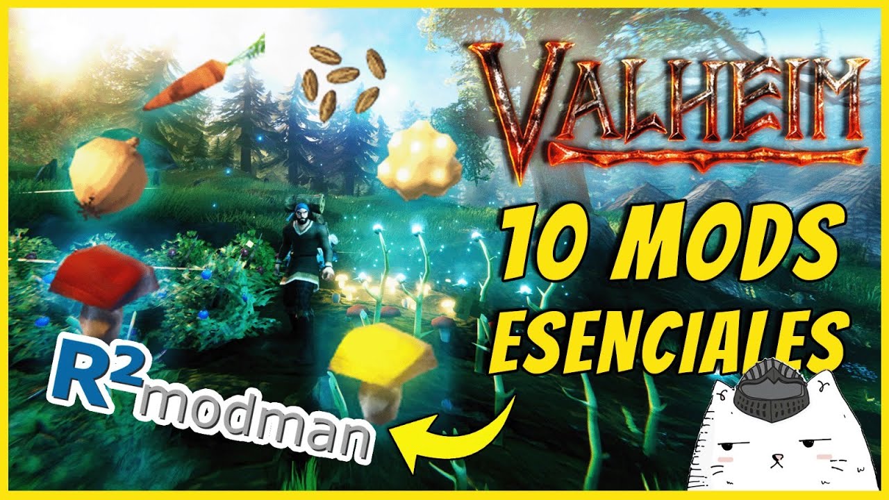 VALHEIM - Instala 10 MODS Esenciales con R2modman