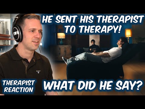 I sent my therapist to therapy REACTION by a Therapist - Alec Benjamin