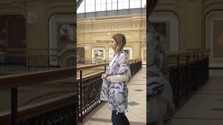 Шарф-палантин "Монохромная Элегантность"