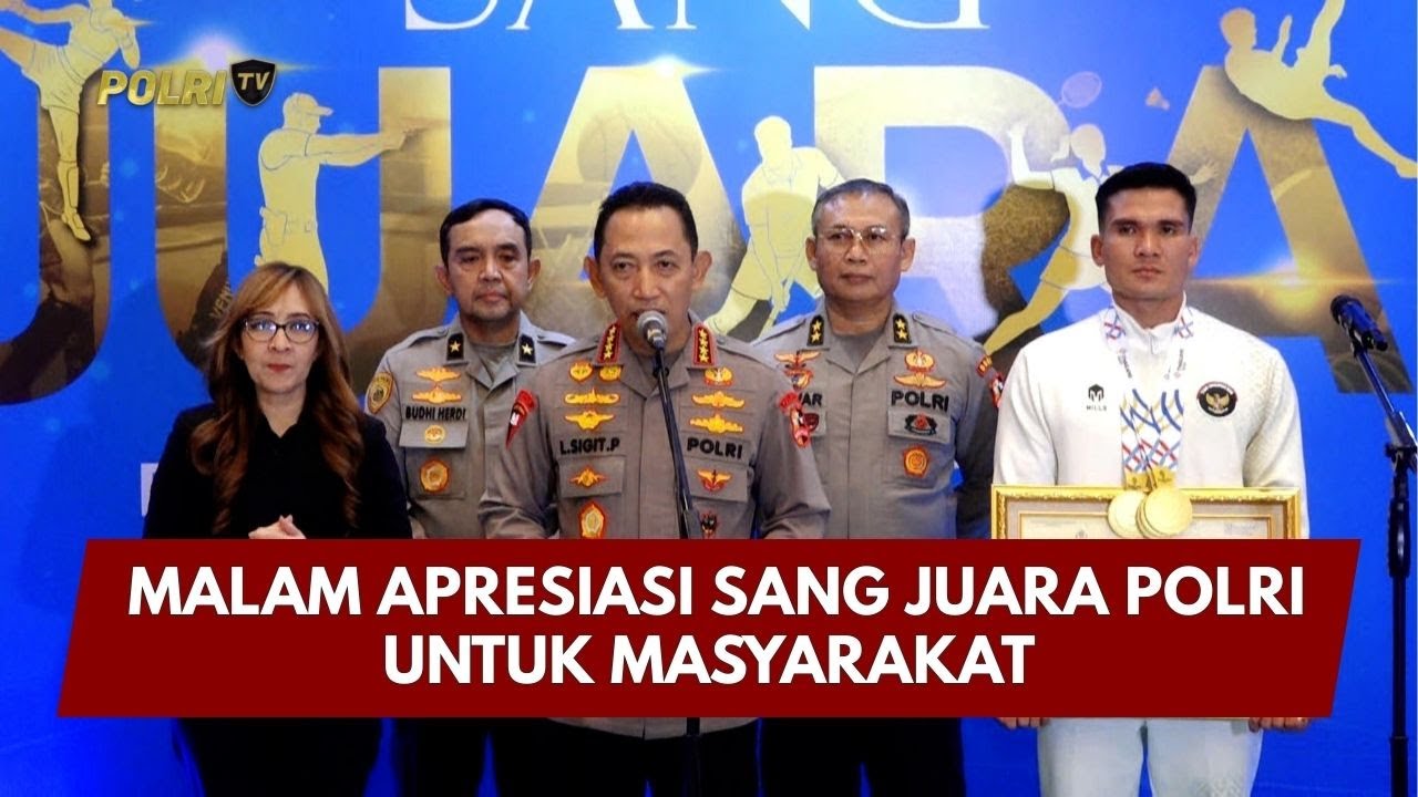 PRESISI UPDATE: DOORSTOP - MALAM APRESIASI SANG JUARA POLRI UNTUK MASYARAKAT 15/01/26 (21.52)