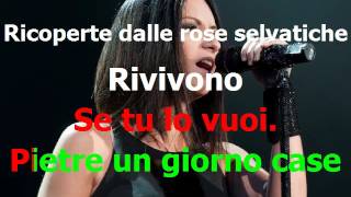 Video thumbnail of "Laura Pausini - Il mio canto libero - KARAOKE"