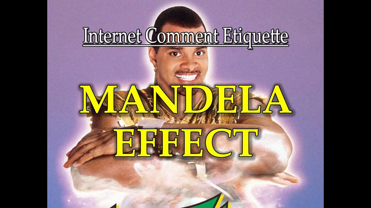 Internet Comment Etiquette: "Mandela Effect" - In today's lesson we learn how TO KISS