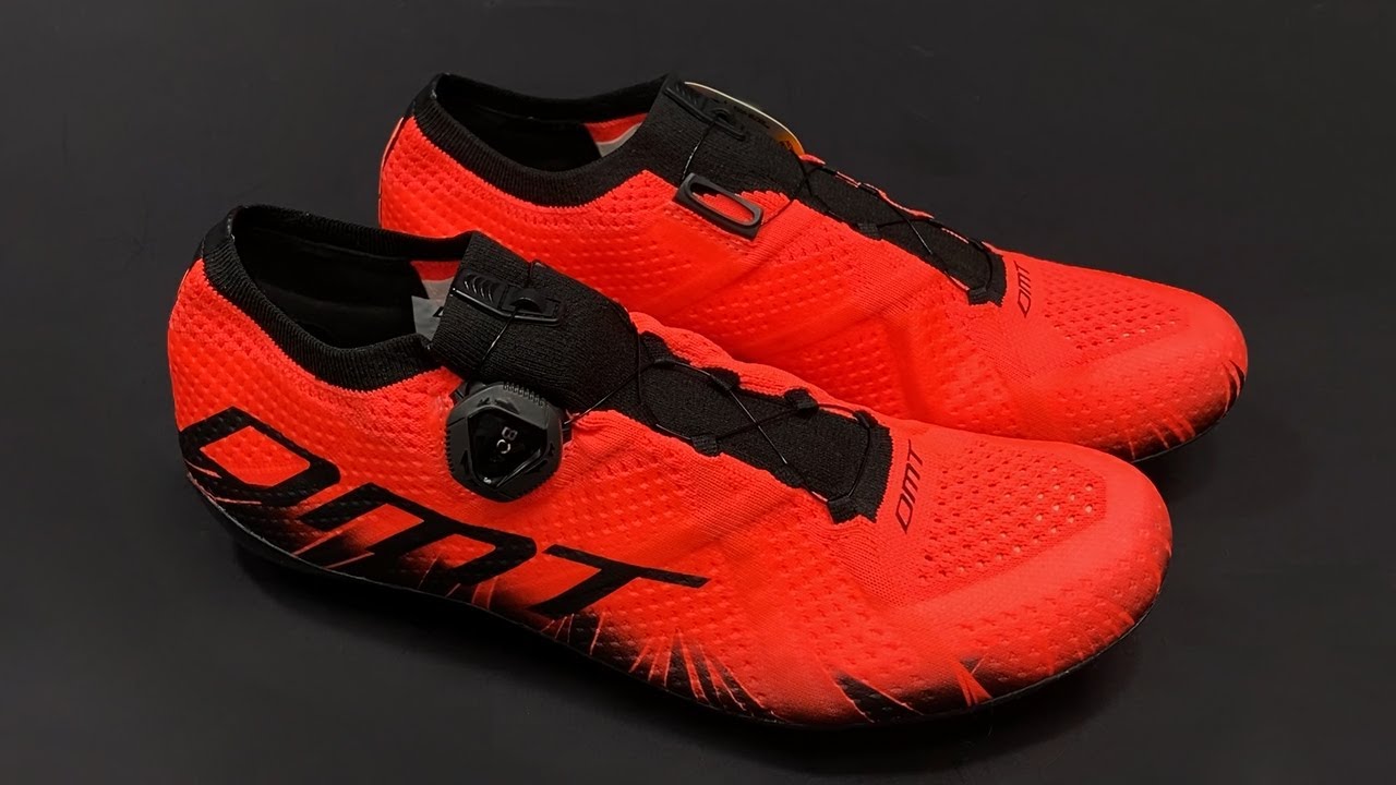 Sapatilha de Ciclismo DMT KR1 Carbon Speed Laranja - Bike Point