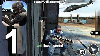 Sniper Strike : Shooting Game - Gameplay Walkthrough Part 1 - Tutorial (iOS, Android) screenshot 1