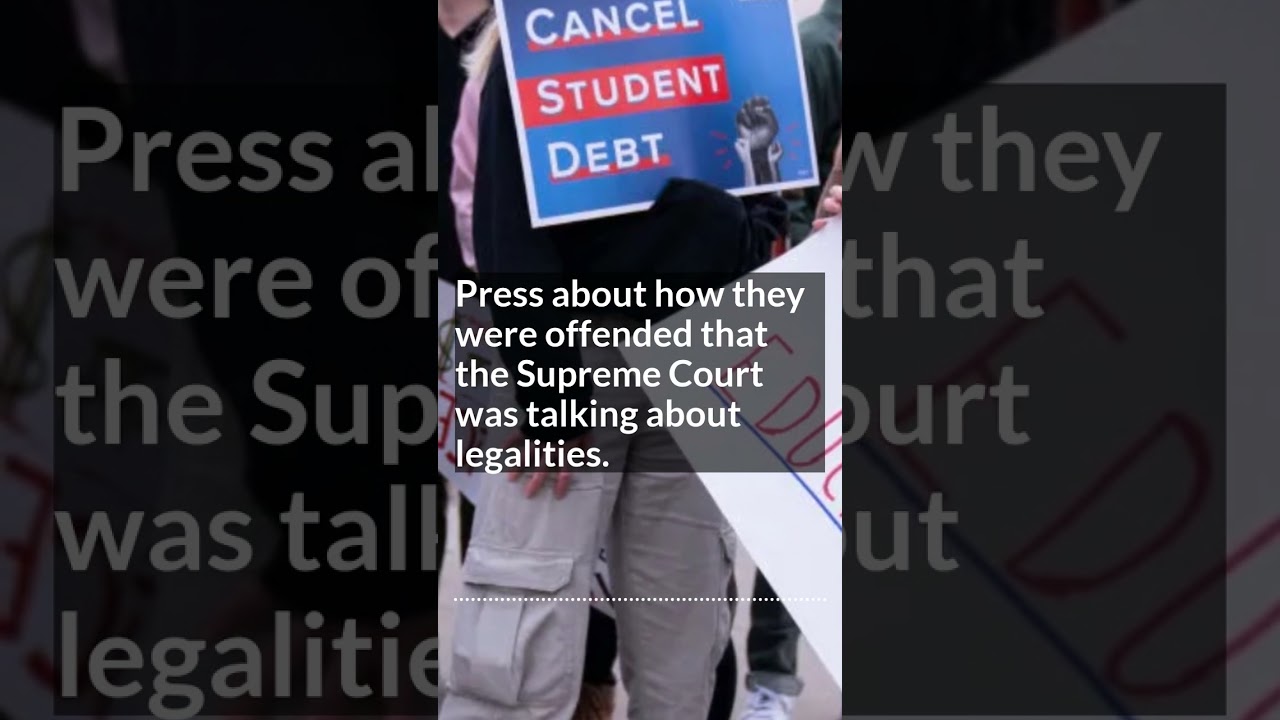 Biden's Student Debt Plan has no legal standing