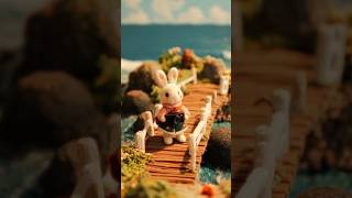 Seaside adventure with Kaz 🐰 | Needle Felt Animal Friends | Kids Animated Series