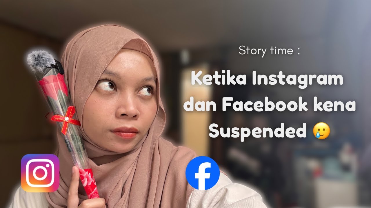 Akun Instagram dan Facebook disuspend 180 Hari 