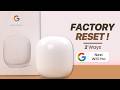 Google Nest WiFi Pro: How to Reset to Factory Settings!