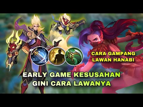 TIPS LANING LAWAN HANABI!! PEMILIHAN SPEL, EMBLEM, DAN BUILD YANG BENAR 