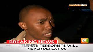 Recounts of a worker at Dusit Complex who survived, saved many duri...