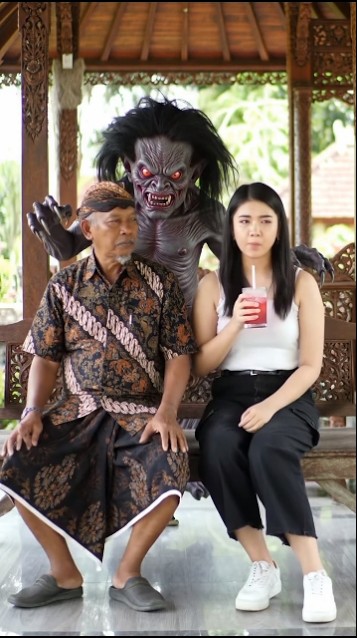 Tumb4l P3r4wan #horror #mistis #hiburan #viral #shorts