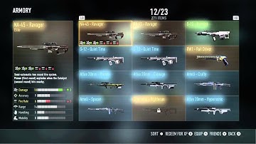 COD: AW delete my SPEAKEASY gun