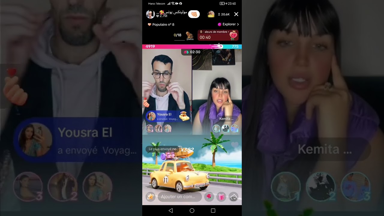 Moulinex tiktok Kemita Shaina live 😄