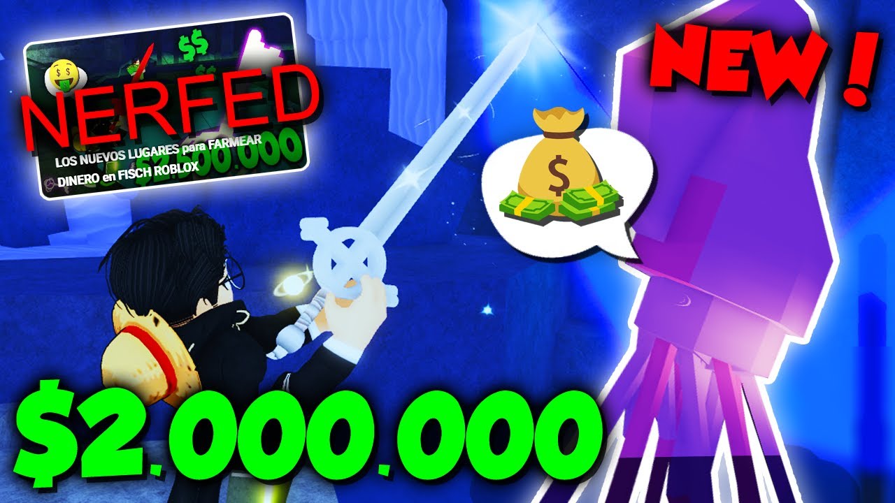 EL LUGAR DEFINITIVO para FARMEAR DINERO en FISCH ROBLOX