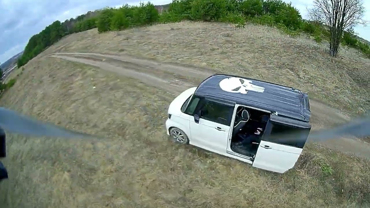 First spring FPV flight on Crux35 HD