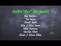 European Portuguese Lessons  -  Verbo ter (to have)