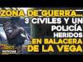 ZONA DE GUERRA…3 civiles y un policía heridos en balacera de La Vega | 🔴  NOTICIAS VENEZUELA HOY