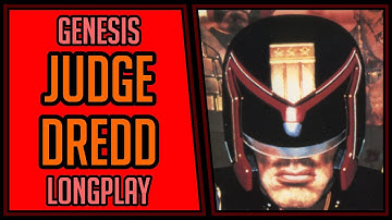 Judge Dredd - Genesis Longplay/Walkthrough #7 [4Kp60]