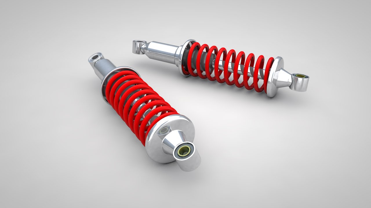 [Tutorial] Model a Shock Absorber in Cinema 4D YouTube