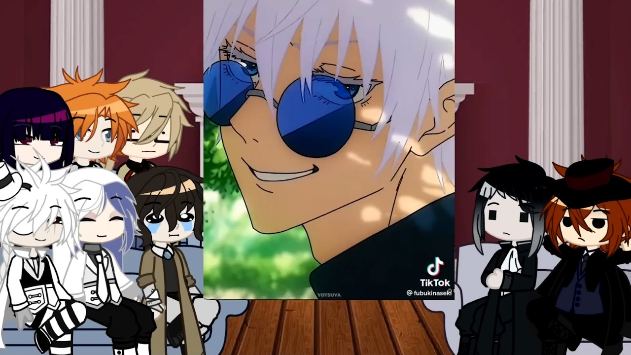 Bsd react to Atsushi nakajima as Gojo Satoru