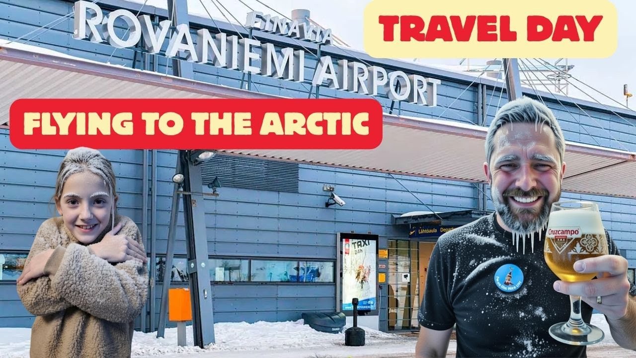 🎄 Flying to Lapland at Christmas! TUI Flight Birmingham to Rovaniemi ❄️ Elves, Snow & Magic