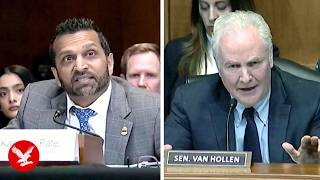'You are a disgrace': FBI Director Kash Patel clashes with Van Hollen during heated exchange