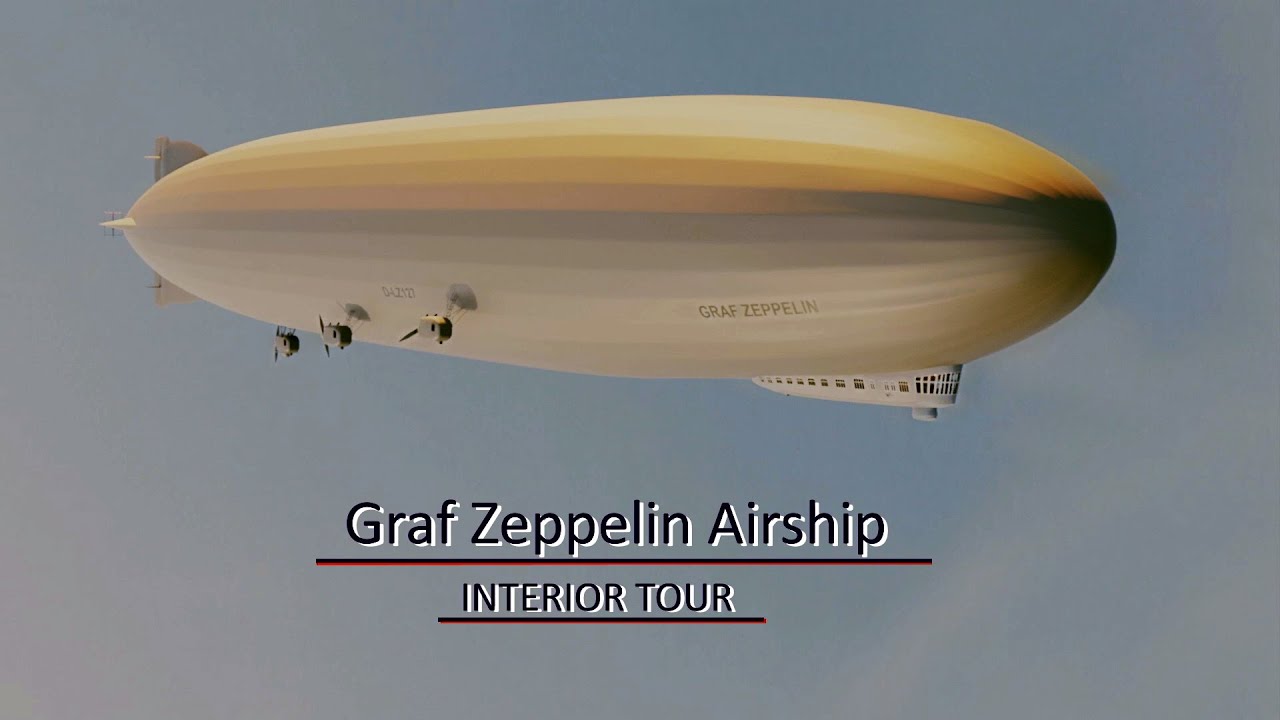 Travelling in a 1920s Luxurious Airship - Graf Zeppelin LZ-127 (cabin simulation)