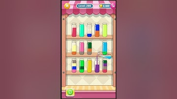 Water sort Puzzle level 286 (play on Facebook)