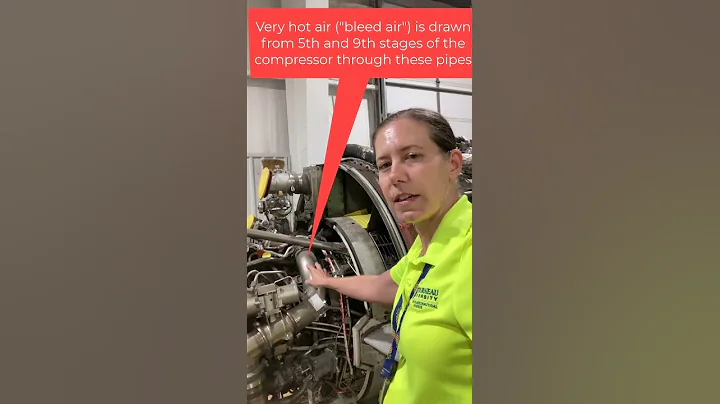 Boeing 737 Bleed Air Visual Study Guide CFM-56-3 Turbofan Engine Pilot & Dispatcher Systems Help