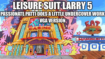 LEISURE SUIT LARRY 5 (VGA Version) Adventure Game Gameplay Walkthrough - No Commentary Playthrough