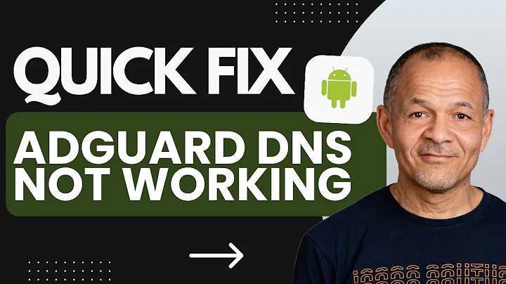 How To Fix ADGUARD PRIVATE DNS NOT WORKING On Android!