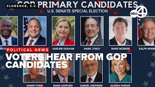 LIVE: Senate GOP candidates make their pitch to local voters in South Carolina