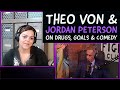 Theo Von  Makes  Jordan Peterson  Laugh  -  REACTION