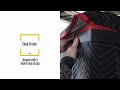 US Cargo Control Refrigerator Cover for Most Standard Size Refrigerators | Black/Red | 38" W x 70" H