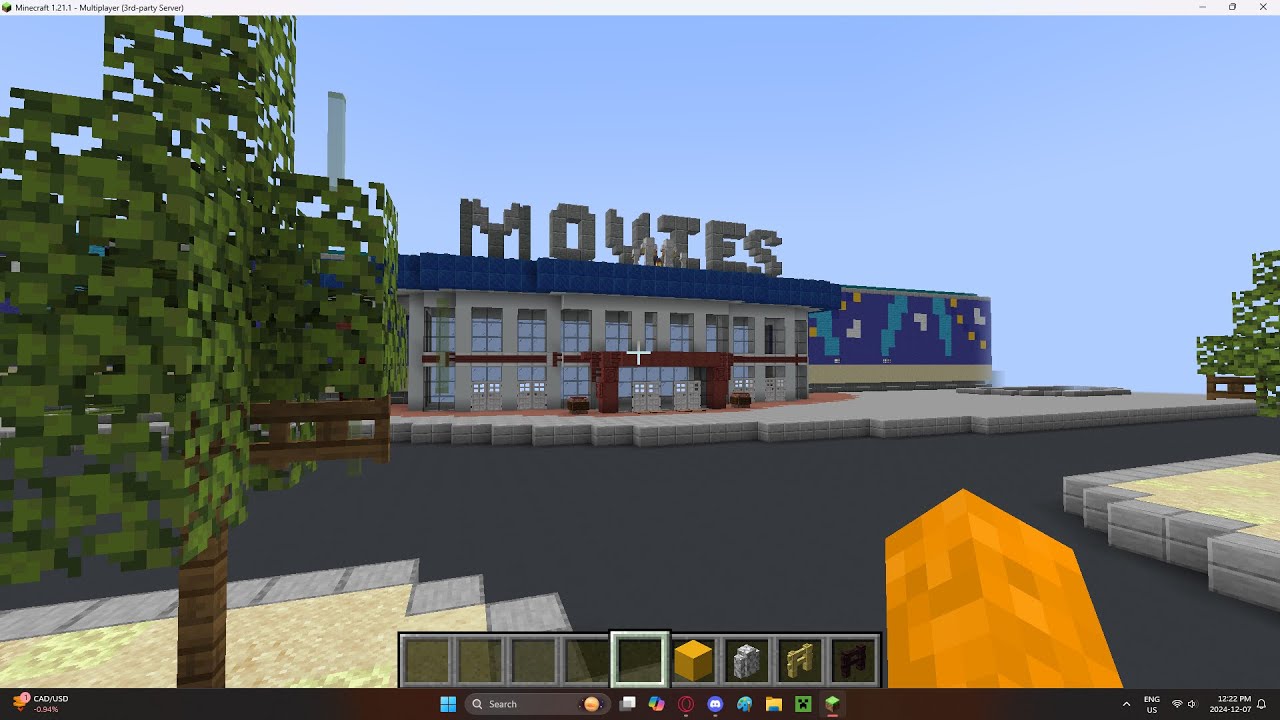 🔴LIVE |Massive shopping mall build project in Minecraft Java - YouTube
