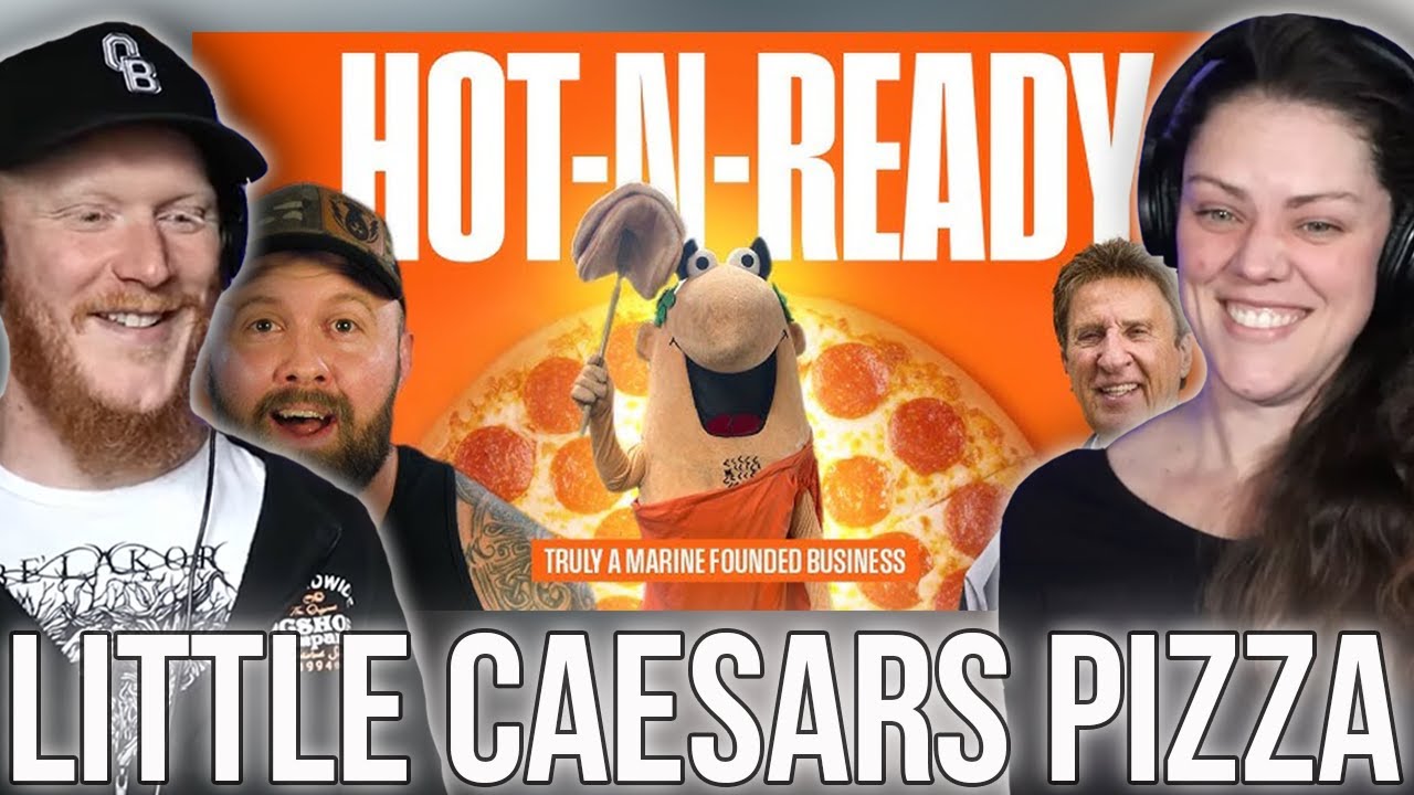 Most Gangster Pizza CEO - Little Caesars REACTION | OB DAVE and ASH
