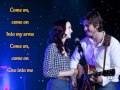 Give in to Me-Leighton Meester and Garrett Hedlund(with LYRICS)