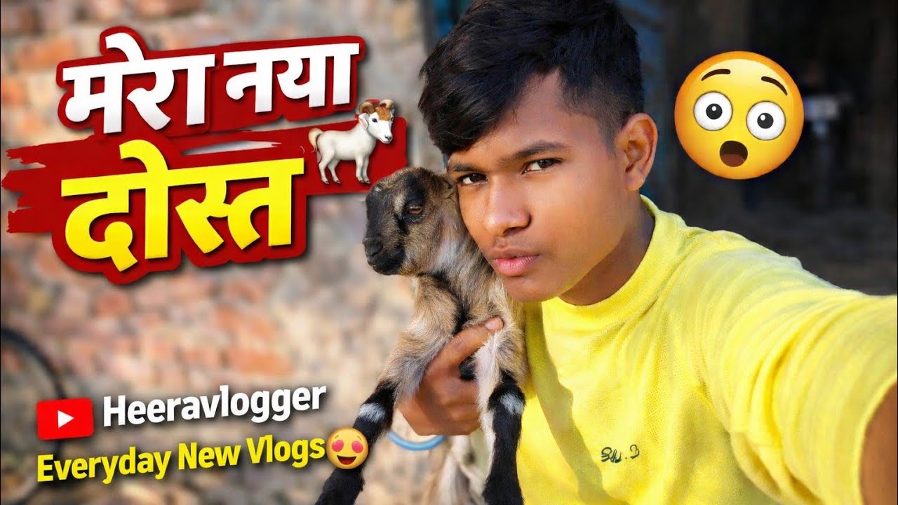 👉 मेरा नया दोस्त 🐐 | Village Life Vlog | Heeravlogger Everyday New Vlogs